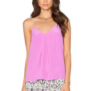 Joie Nahlah B Silk Cami Pleated Lightweight Tank
